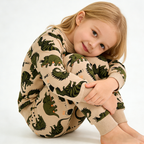 New🔥 Organic Cotton Kids Dinosaur Sweatshirt Set - 2026 Trendy Toddler Outfit