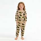 New🔥 Organic Cotton Kids Dinosaur Sweatshirt Set - 2026 Trendy Toddler Outfit