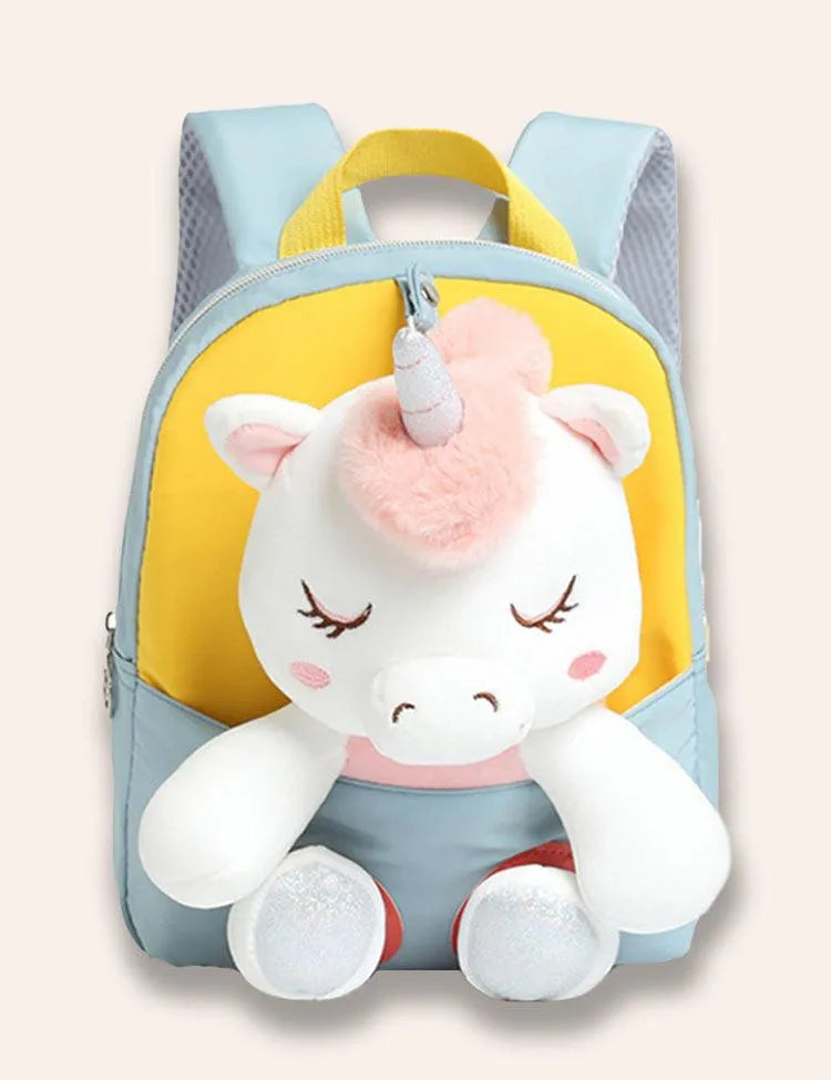 Cartoon Fluffy Unicorn Backpack