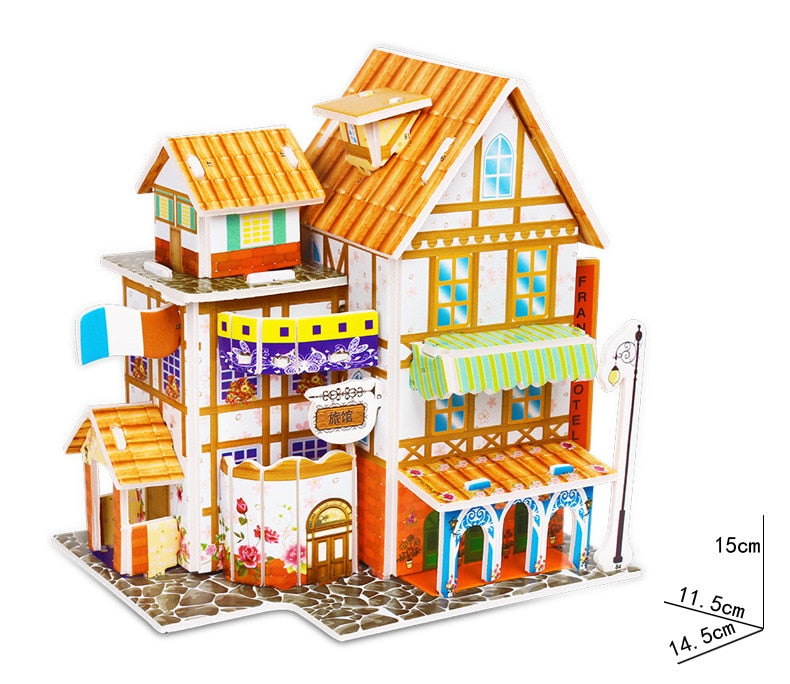 3D Puzzle - Play Houses