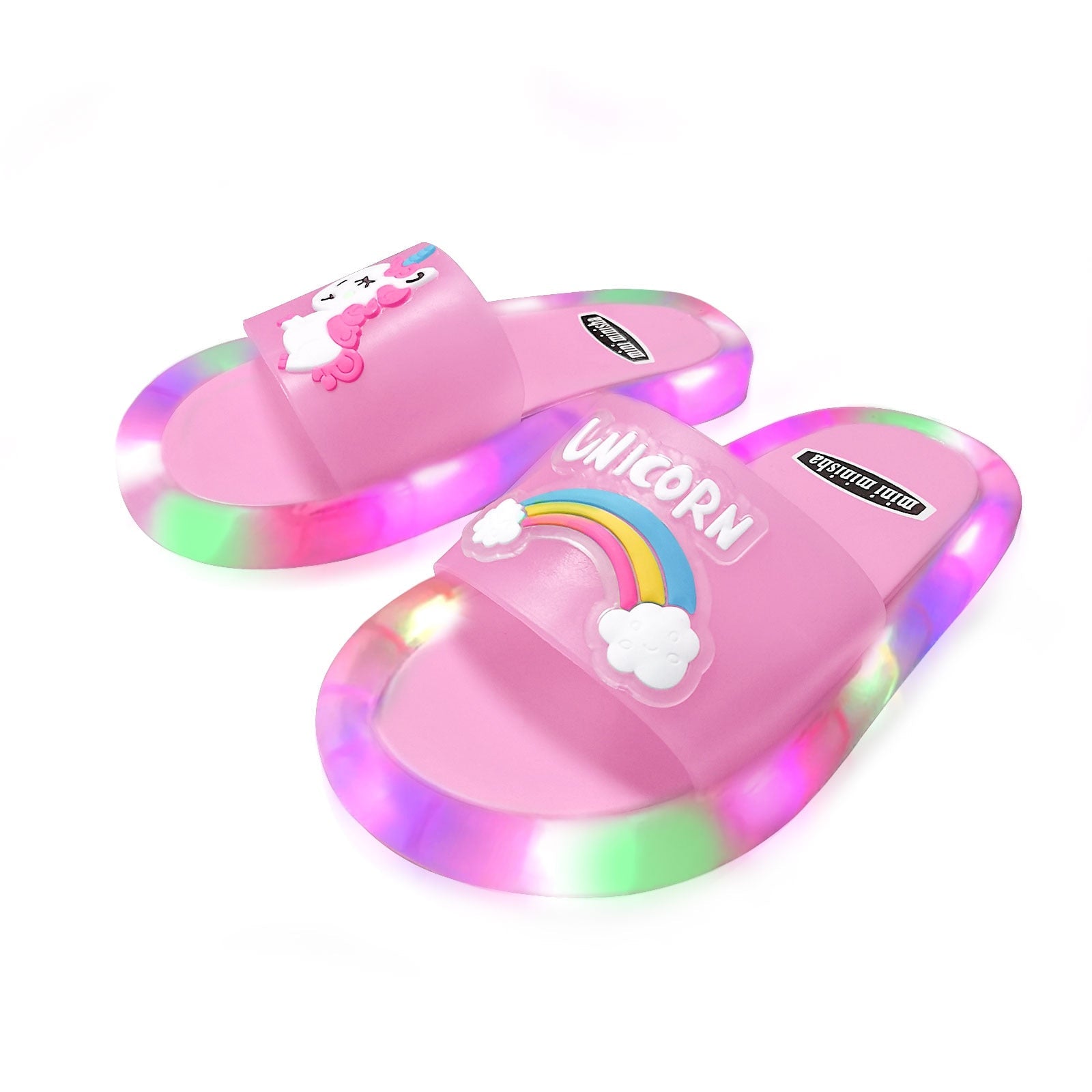 Unicorn Light-Up Slippers