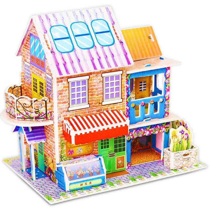 3D Puzzle - Play Houses