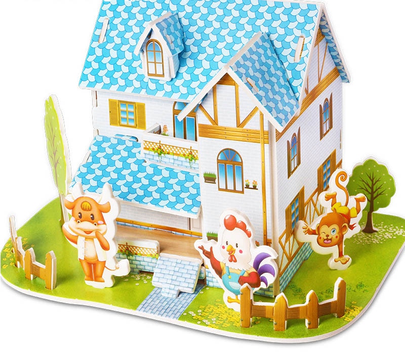 3D Puzzle - Play Houses