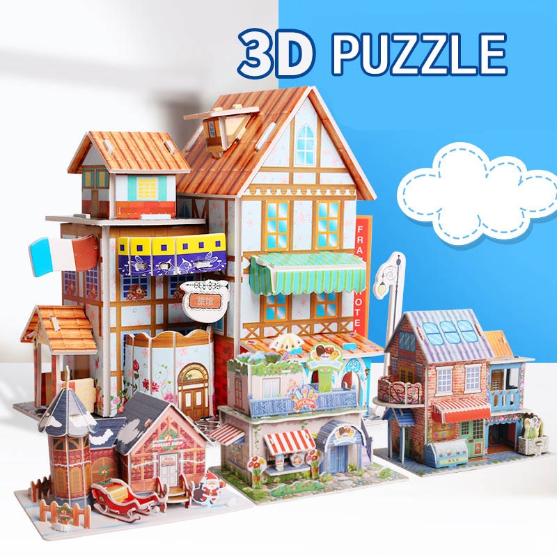 3D Puzzle - Play Houses