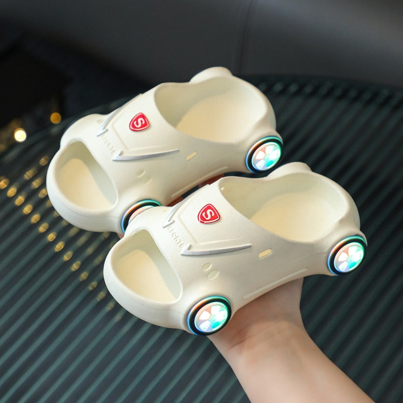 Racing Car Slippers