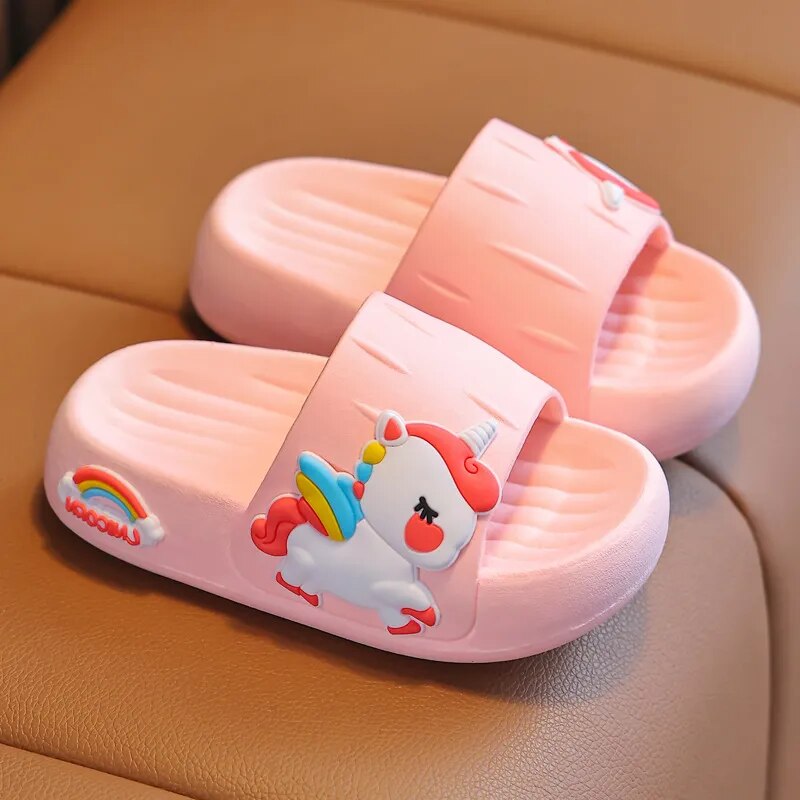Unicorn Slide Children's Slippers