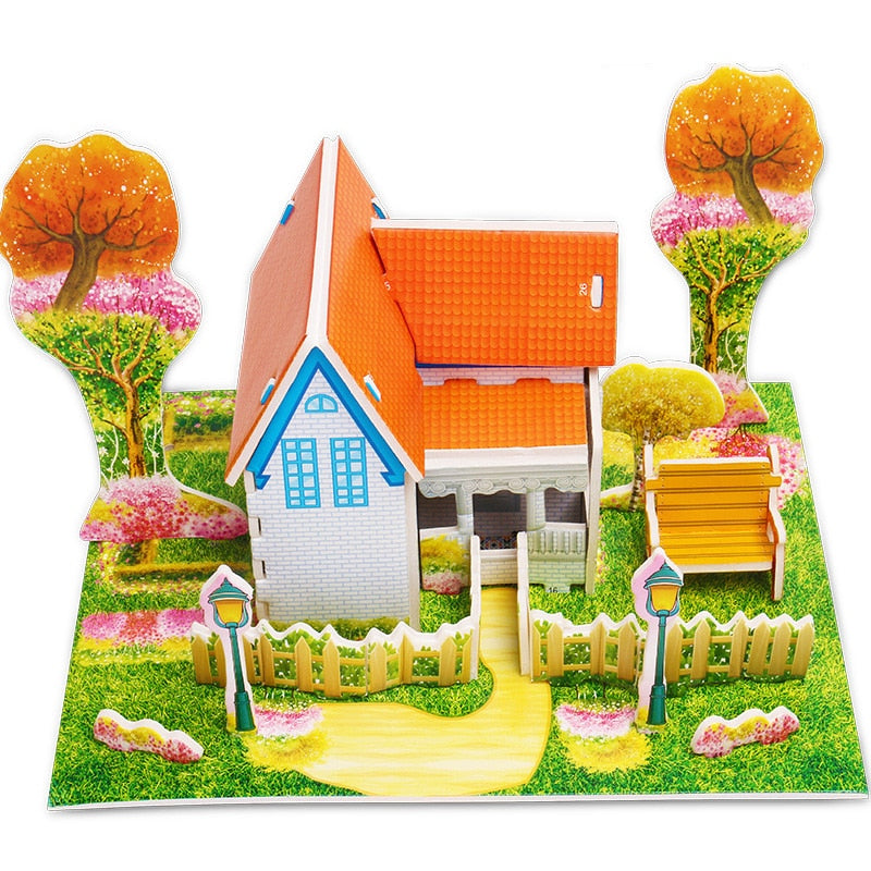 3D Puzzle - Play Houses