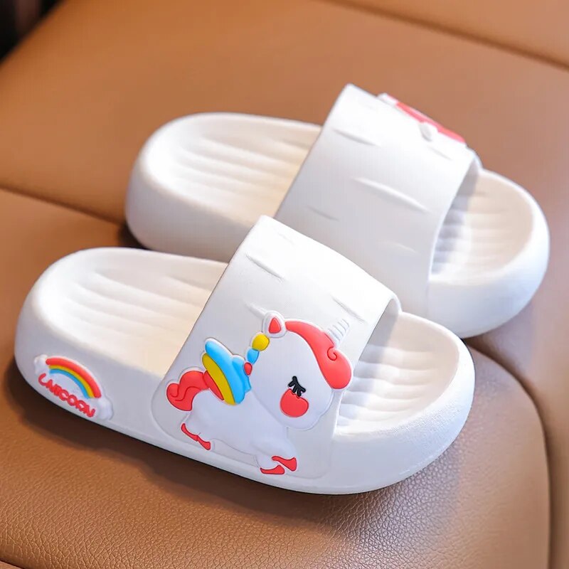 Unicorn Slide Children's Slippers