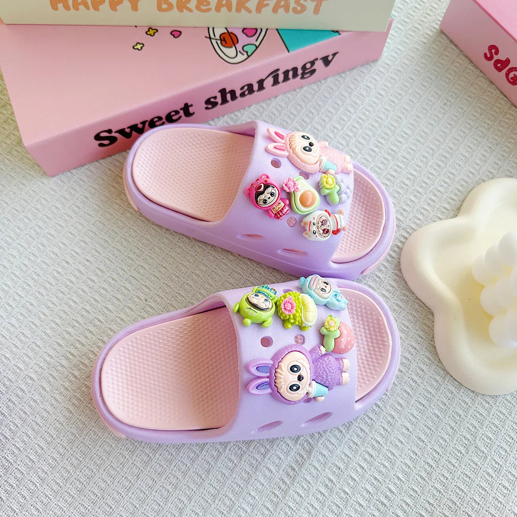 Limited Edition Labubu Children's Slippers