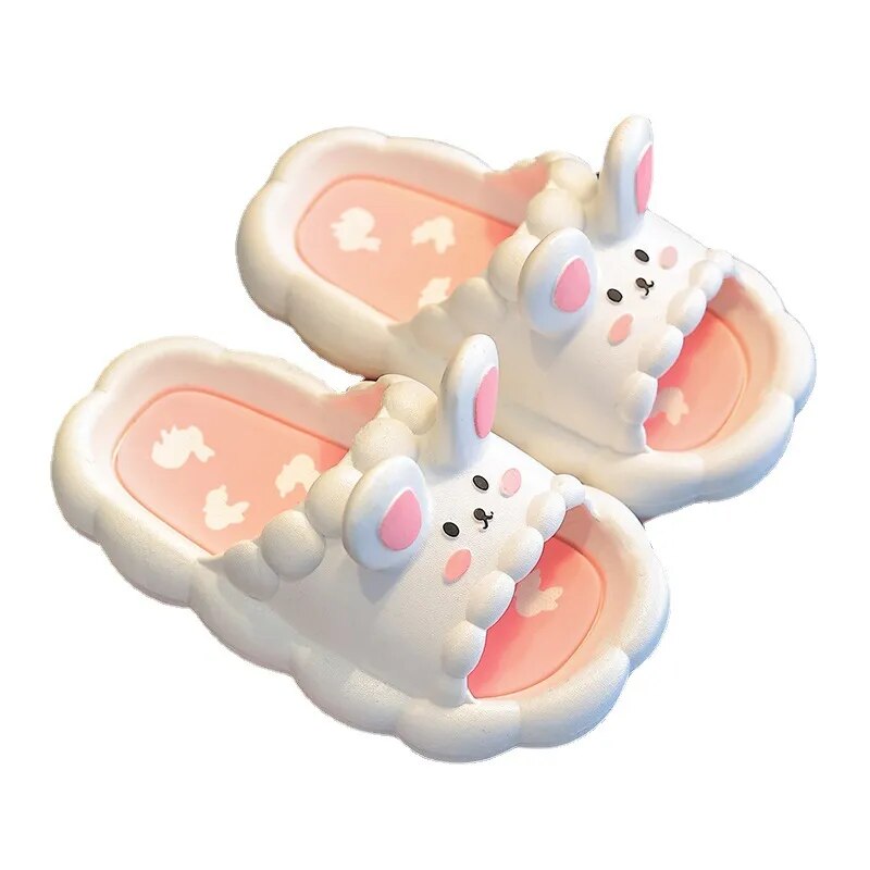 3D Bunny Children's Slippers