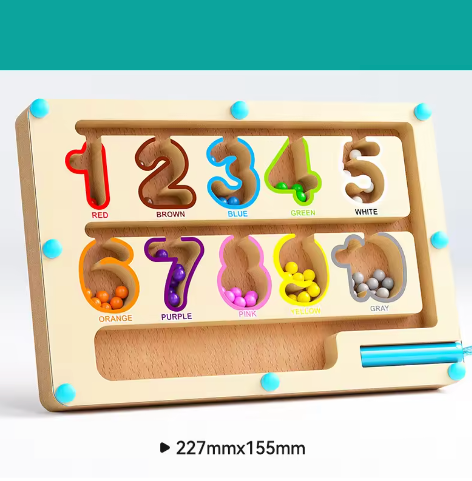 Children's Magnetic Maze - Early Education Puzzle
