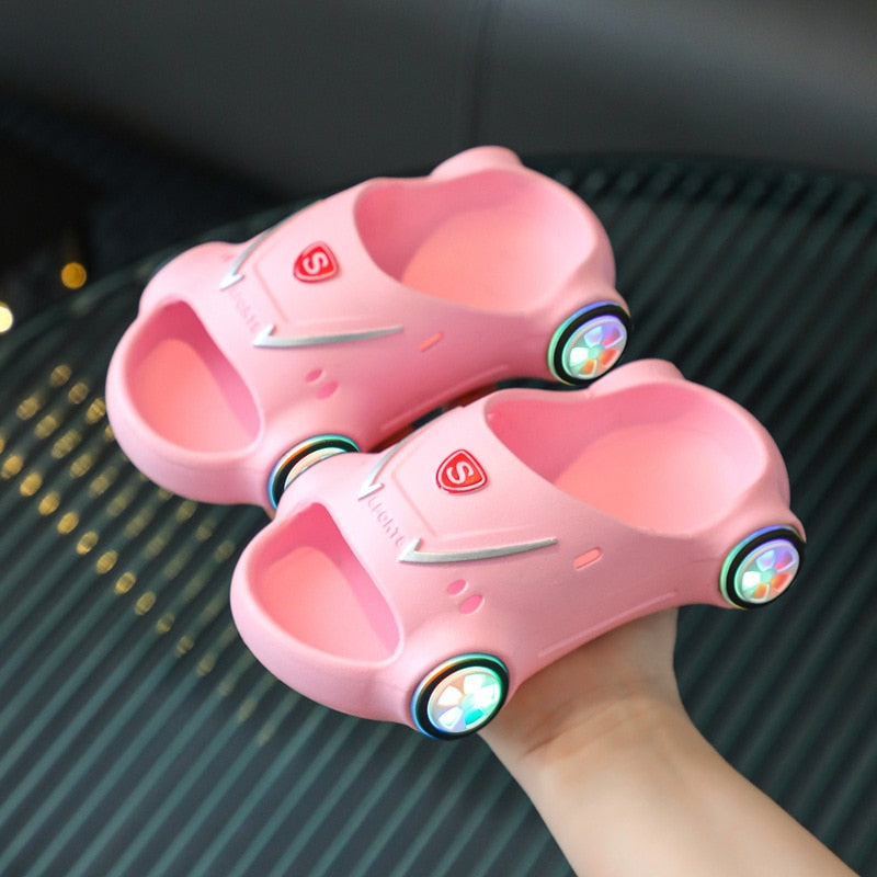 Racing Car Slippers