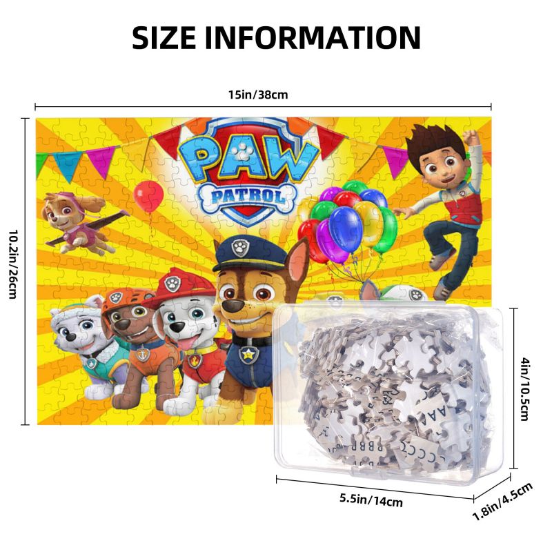 Wooden Puzzle - Paw Patrol