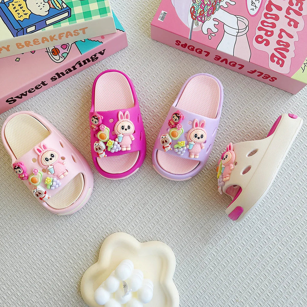 Limited Edition Labubu Children's Slippers