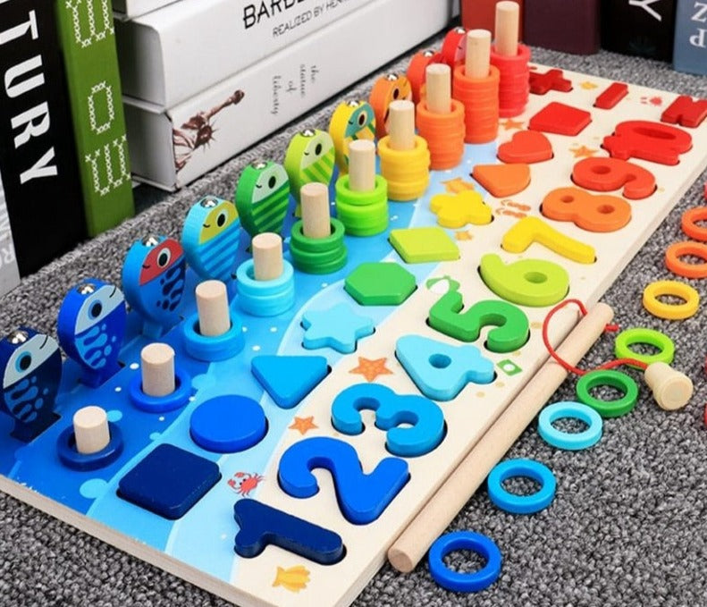 Funny Puzzle Task Board - Montessori Style
