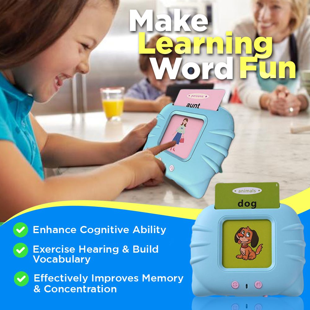 Audible Educator - Early Educational Device + Flashcards (224 CARDS)