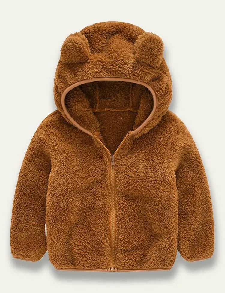 Cute Bear Plush Coat