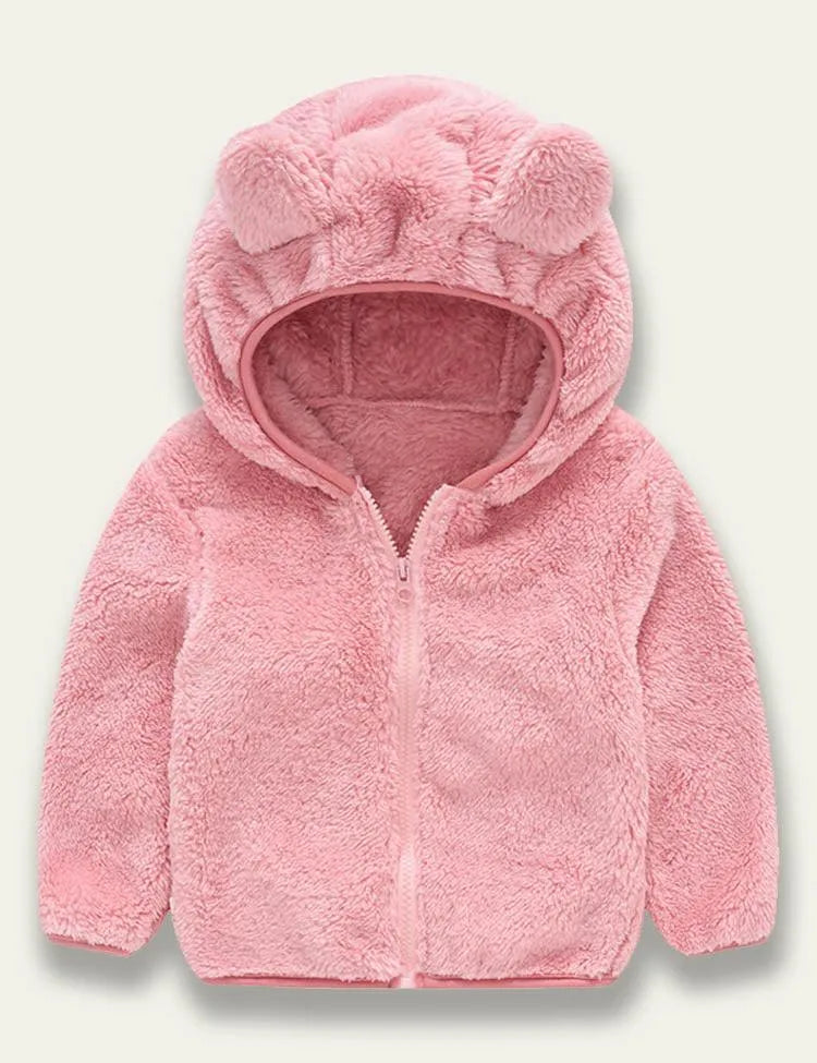 Cute Bear Plush Coat